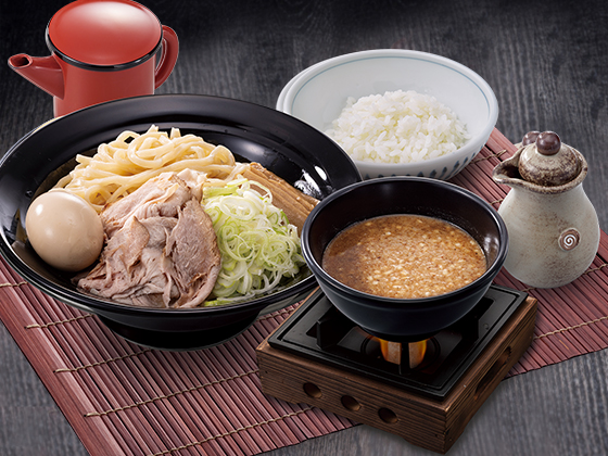 節系とんこつ　つけ麺