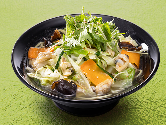 アサリ入り 塩野菜タンメン