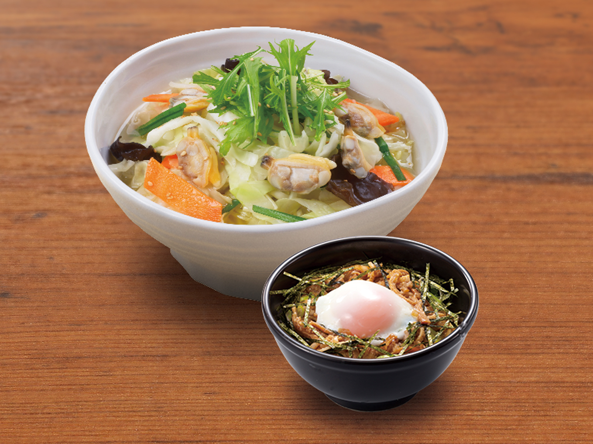 温玉チャーシュー丼バリューセット